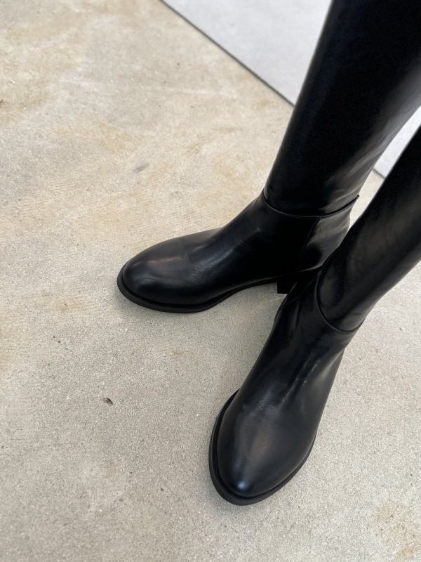 画像5: 限定受注予約販売★Round-top Knee-High Boots (5)