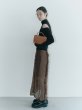 画像4: Sheer Frill Slit Skirt (4)