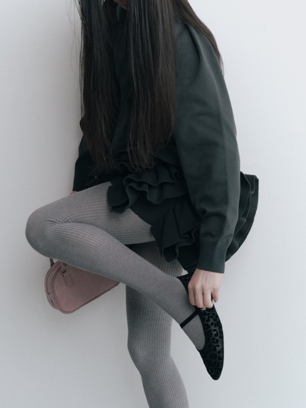 画像5: 限定受注予約販売★Ruffled-Hem Polo Dress (5)