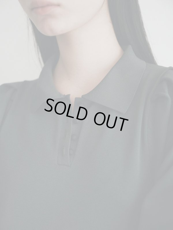 画像18: Ruffled-Hem Polo Dress (18)