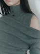 画像5: 3way Layered Off-Shoulder Knit  (5)