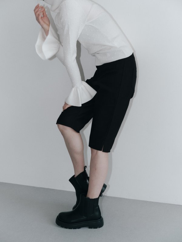 画像5: Stretch Straight Half Pants (5)