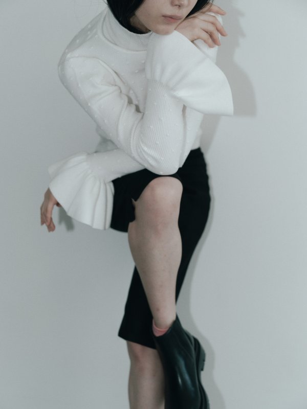 画像8: Petal-Cuff dotrib Turtle Knit★IVORYのみ限定受注 (8)