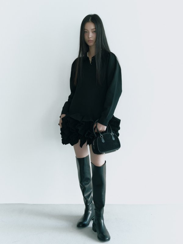 画像6: 限定受注予約販売★Round-top Knee-High Boots (6)