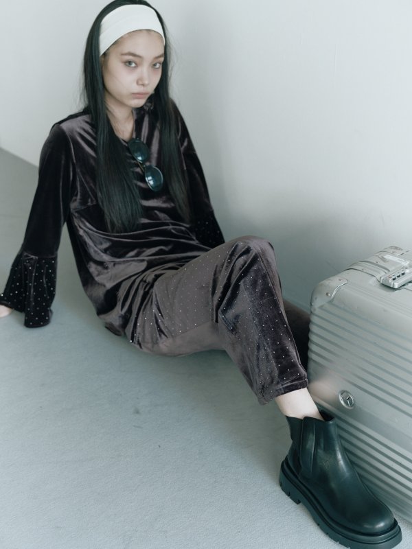 画像6: Velour pants (6)