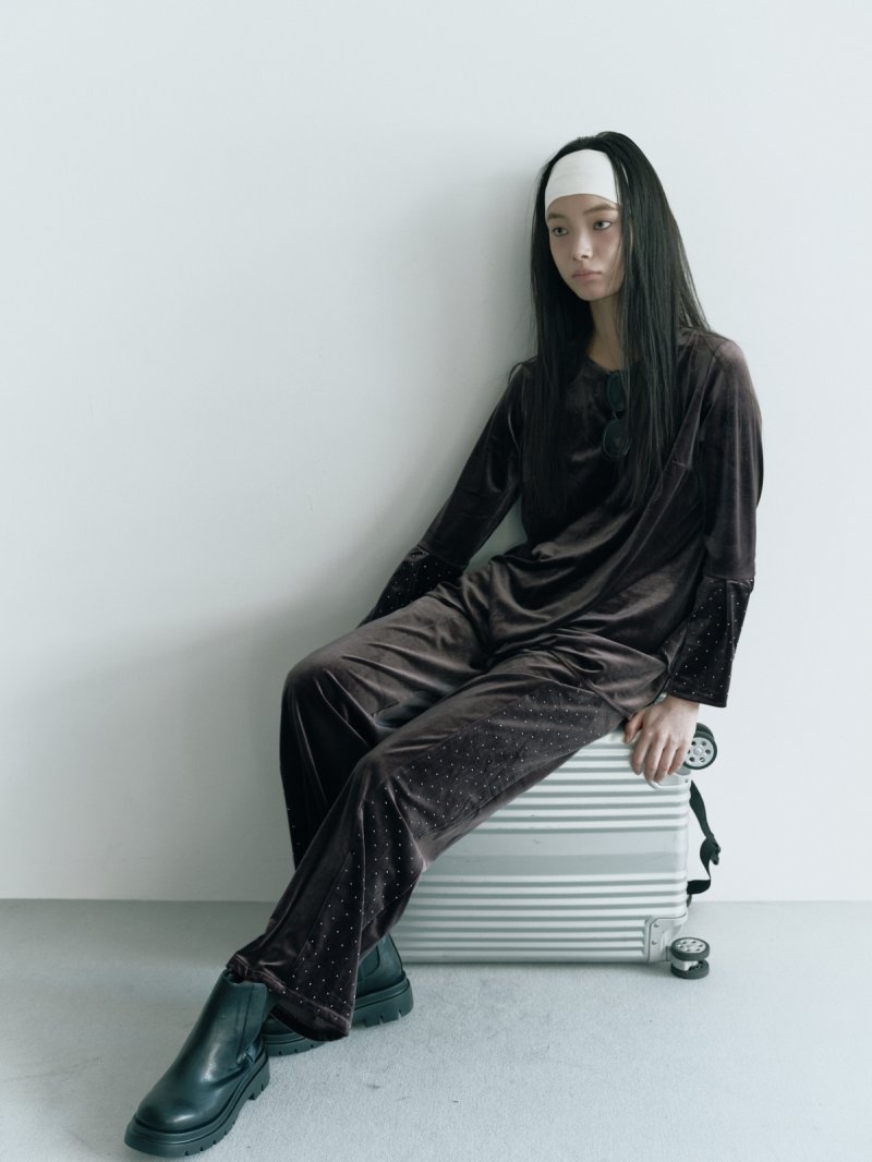 画像2: Velour pants