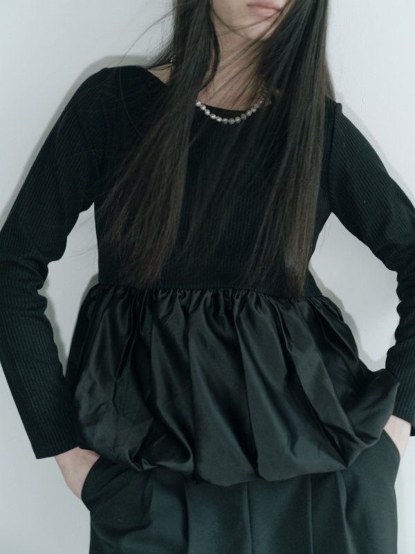 画像1: Satin Balloon Rib PO (1)