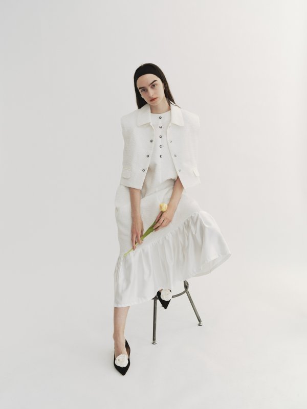 画像2: Flower Jacquard OP (2)