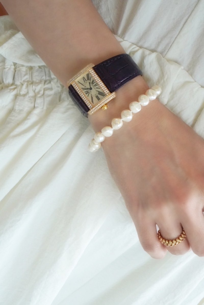 画像2: Drops Pearl Bracelet & Necklace Set