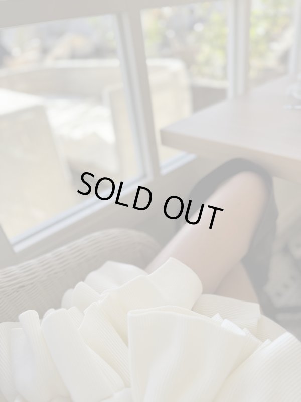 画像12: Ruffled-Hem Polo Dress (12)