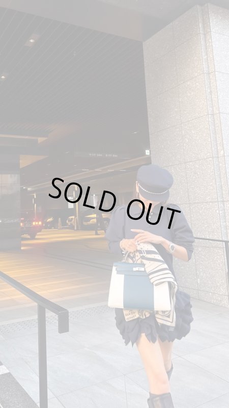 画像10: Ruffled-Hem Polo Dress (10)