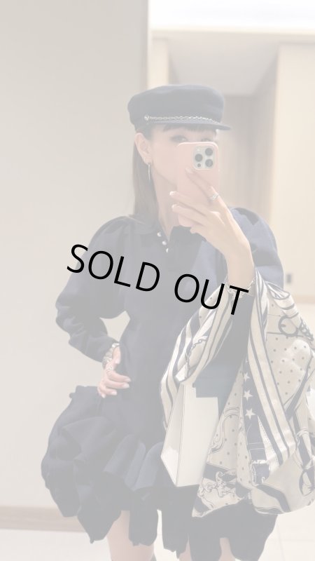 画像20: Ruffled-Hem Polo Dress (20)