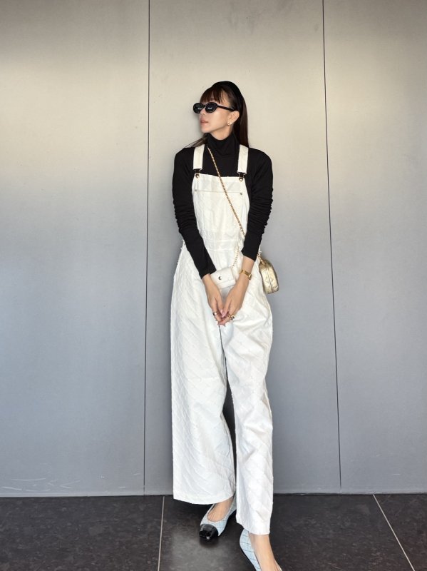 画像12: Crochet Pattern Overall Pants (12)