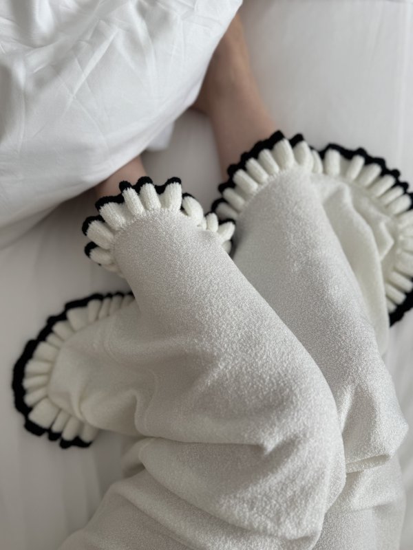 画像7: Bouclé Contrast Pants (7)