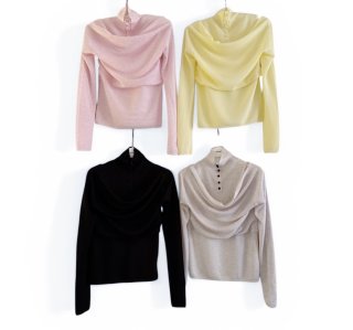Ribbon Frill Peplum Top - HIAND