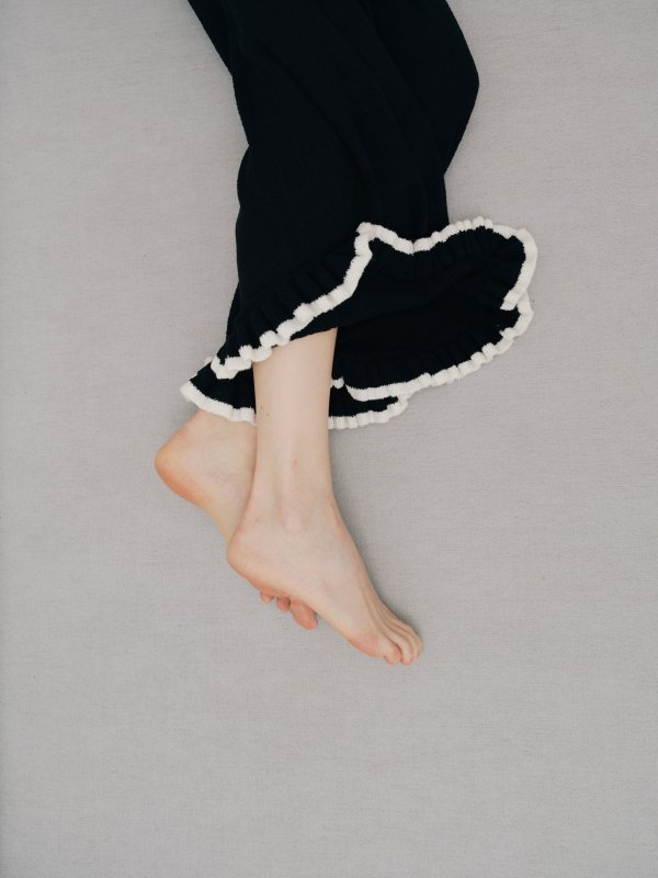 画像9: Bouclé Contrast Pants (9)