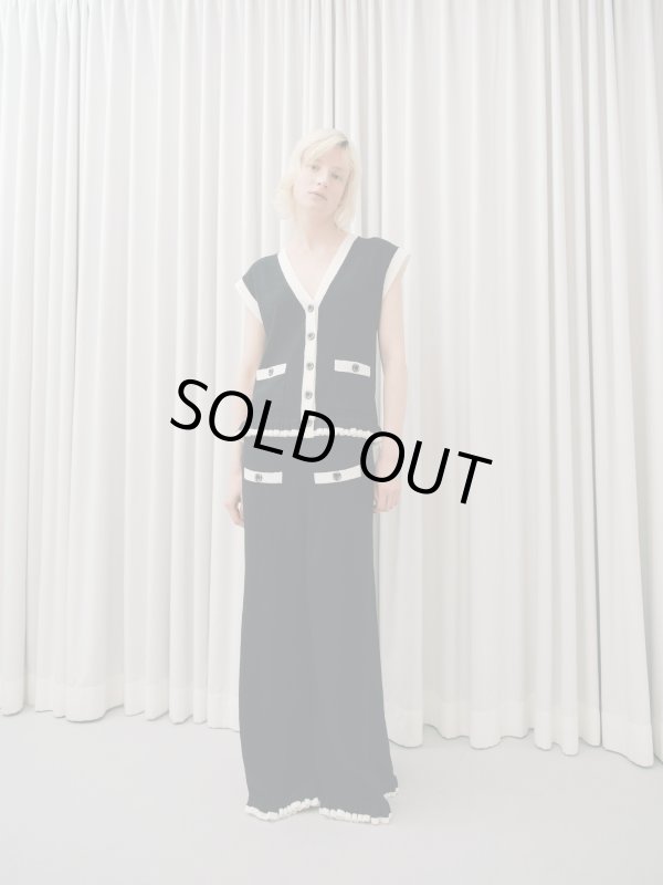 画像13: Bouclé Contrast Vest (13)