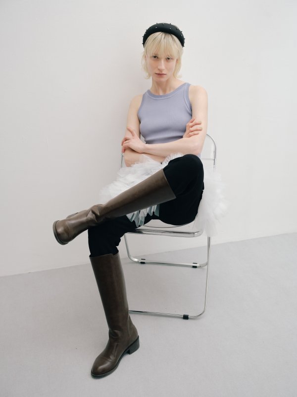 画像2: Stretch Leggings Pants (2)