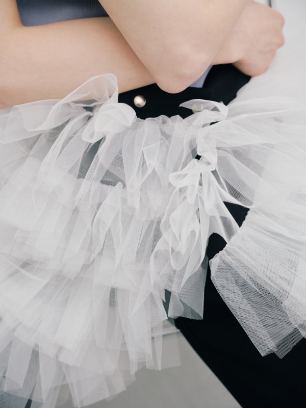 画像4: 限定予約販売★Tulle Drama Wrap (4)