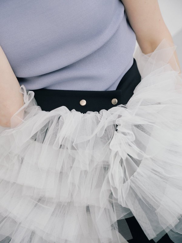画像1: 限定予約販売★Tulle Drama Wrap (1)