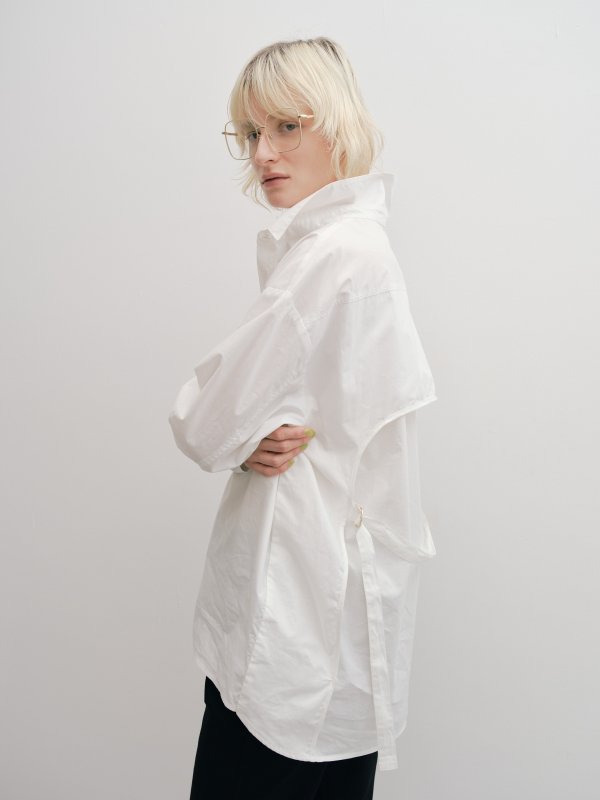 画像9: 限定予約販売★Detachable Tulle Back Design Shirt (9)