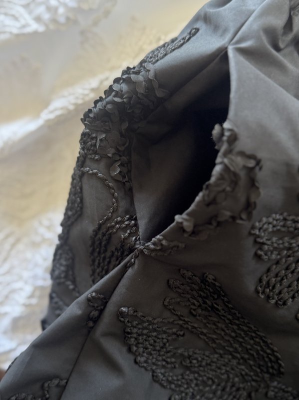 画像5: Floral Embroidery Volume Skirt (5)