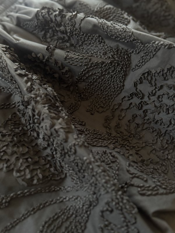 画像6: Floral Embroidery Volume Skirt (6)