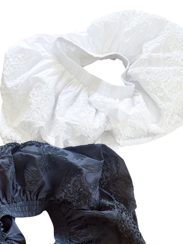 画像11: Floral Embroidery Volume Skirt (11)