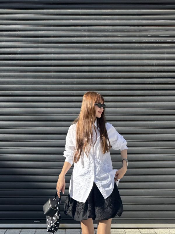 画像8: Floral Embroidery Shirt Top (8)