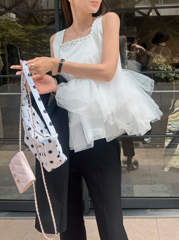画像8: Tulle Volume Tunic (8)