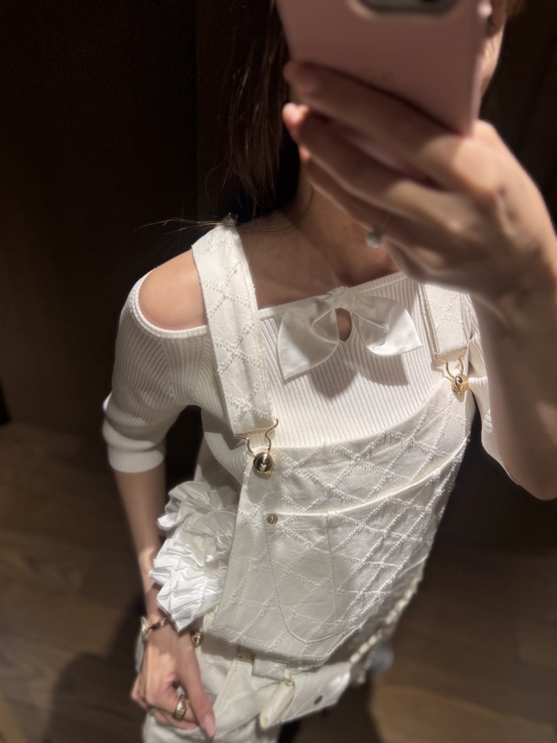 画像3: Crochet Pattern Overall Pants