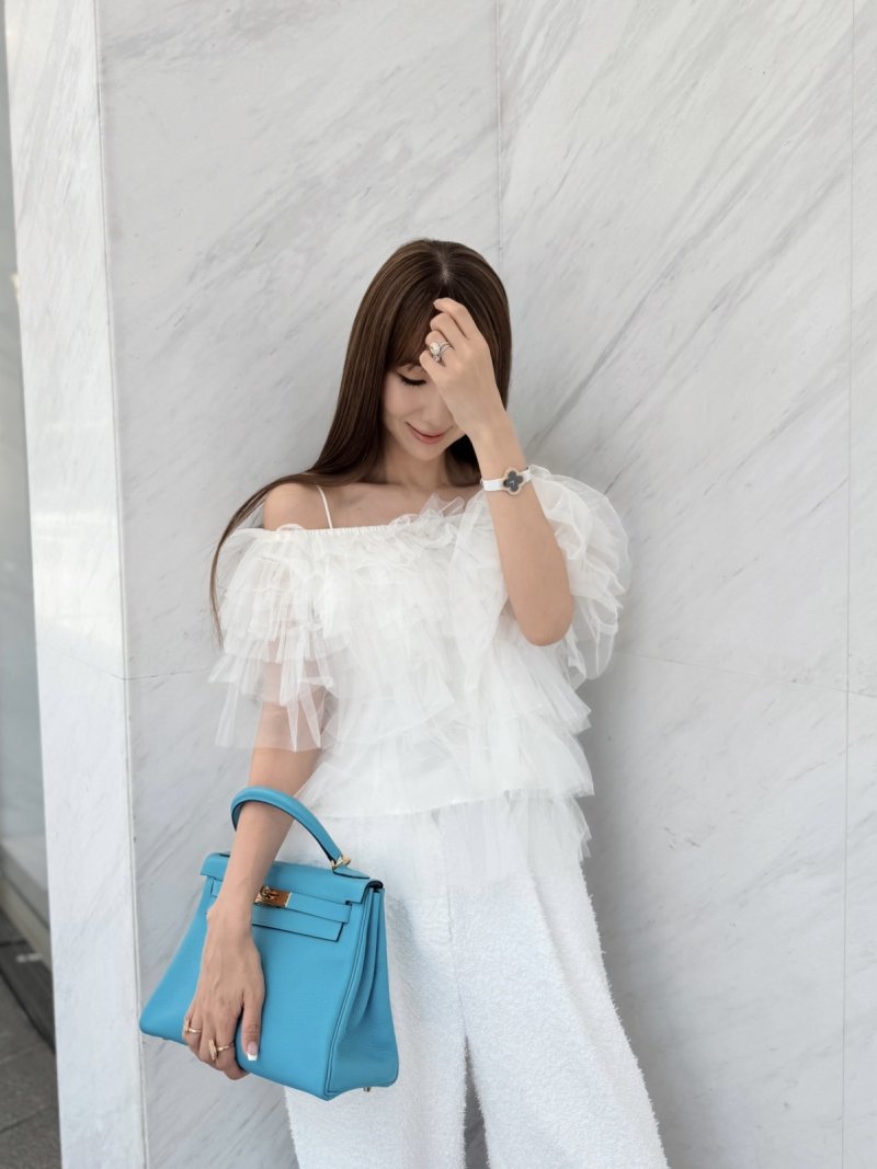 画像1: Drama Tulle Top
