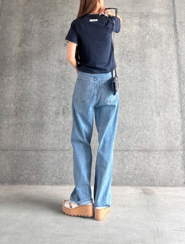 画像7: Frill Layered Compact T-shirt (7)