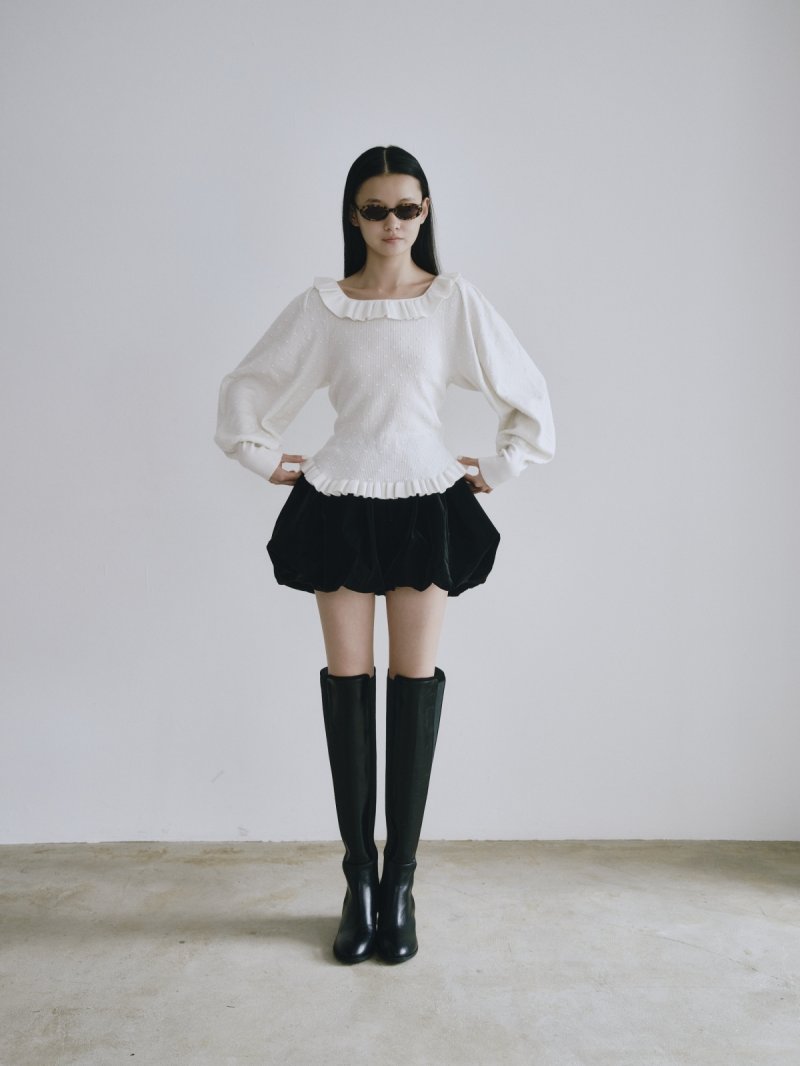 画像1: Balloon Skirt Short Pants