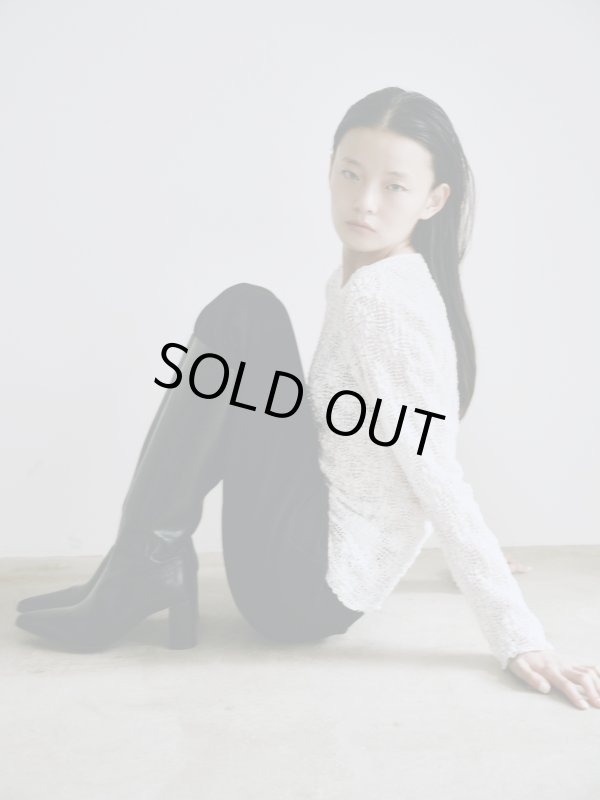 画像10: 限定受注販売★Crochet Texture Long Sleeve Top (10)