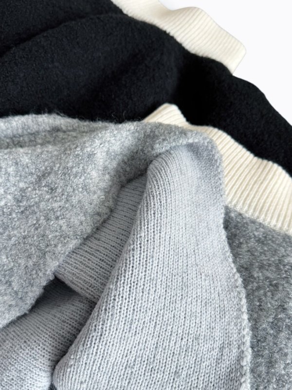 画像4: Boucle Flare Knit Skirt (4)