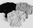 画像1: Frill Design Knit Pullover (1)