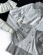 画像2: Contrast Color Design Knit Cardigan (2)