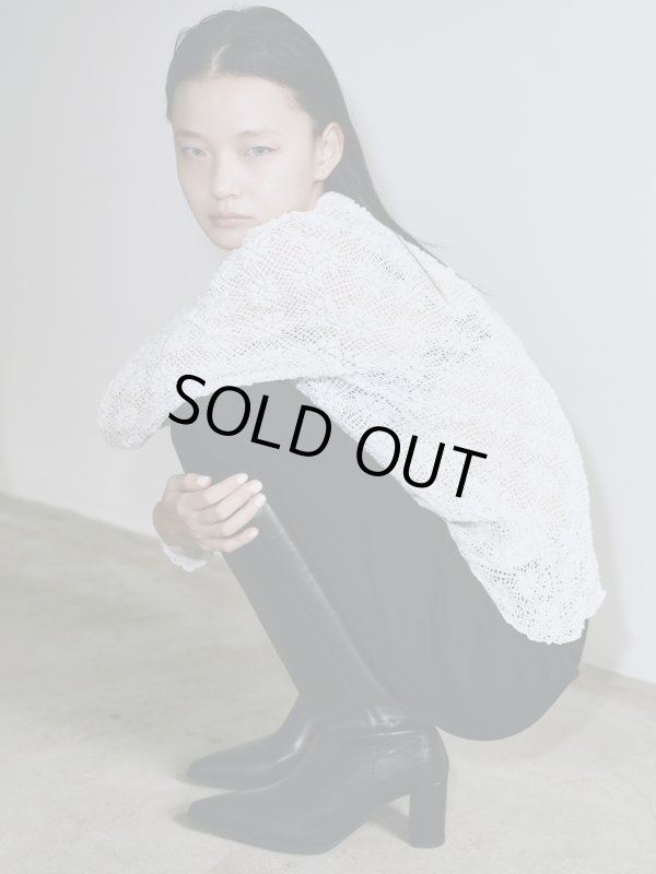 画像11: 限定受注販売★Crochet Texture Long Sleeve Top (11)