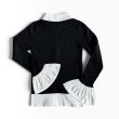 画像4: Contrast Color Design Knit Cardigan (4)