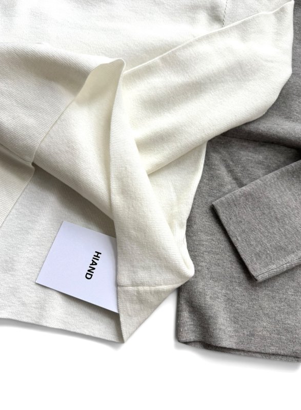画像3: Frill Neck 3way Knit Pullover (3)