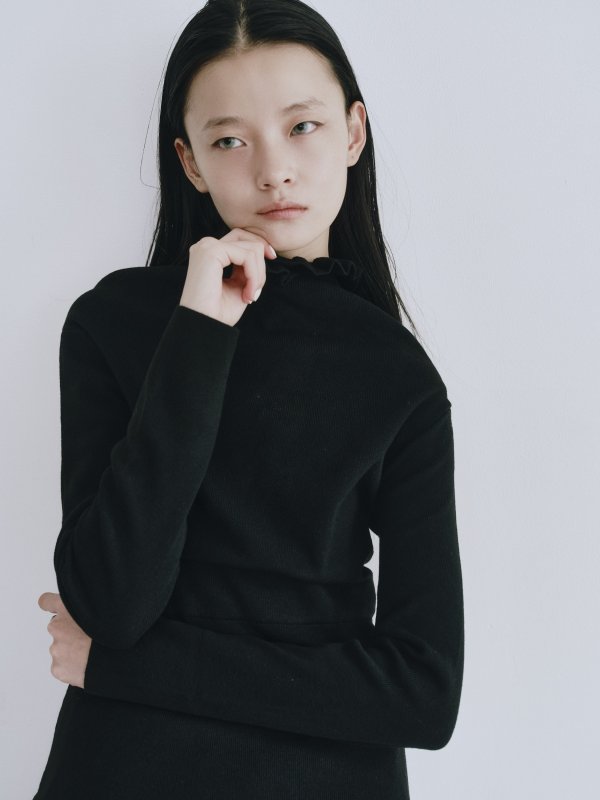 画像7: Frill Neck 3way Knit Pullover (7)