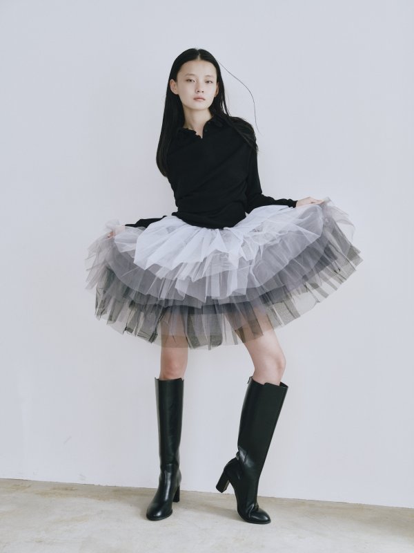 画像4: クラシック7cmヒールロングブーツ (4)