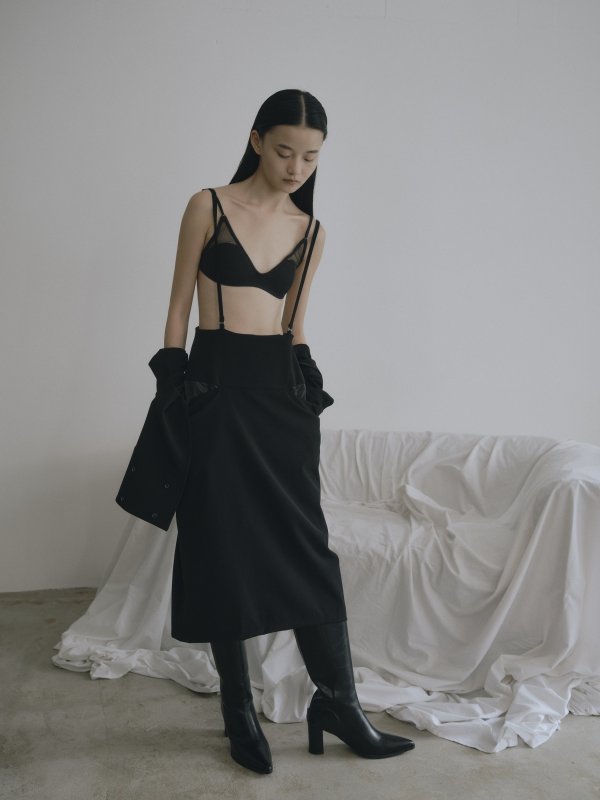 画像3:  ポインテッド7cmヒールロングブーツ (3)