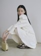 画像7: Puff Sleeve Flare Knit Dress (7)