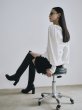 画像4: サイドゴア7cmヒールニーハイブーツ (4)