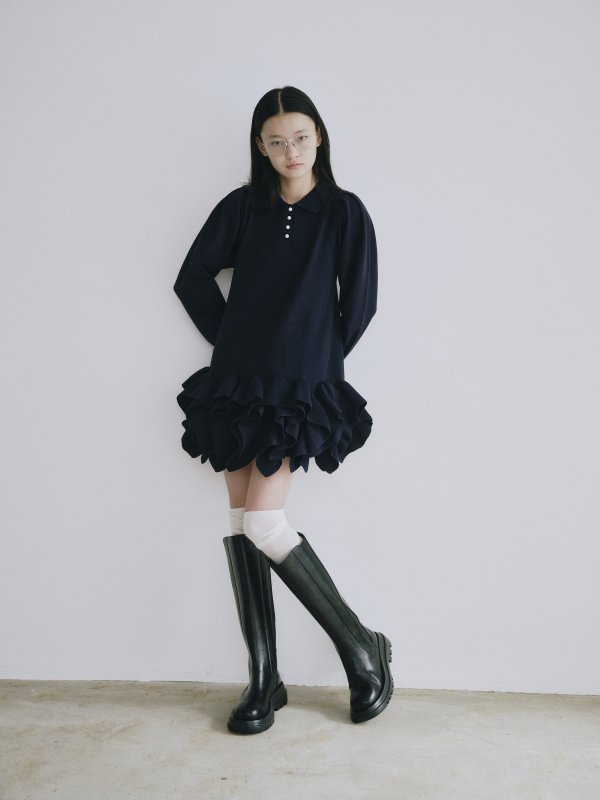 画像5:  サイドゴアゴシックロングブーツ (5)