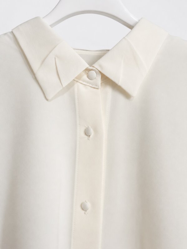 画像3: Twist Hem Tuck Shirt (3)