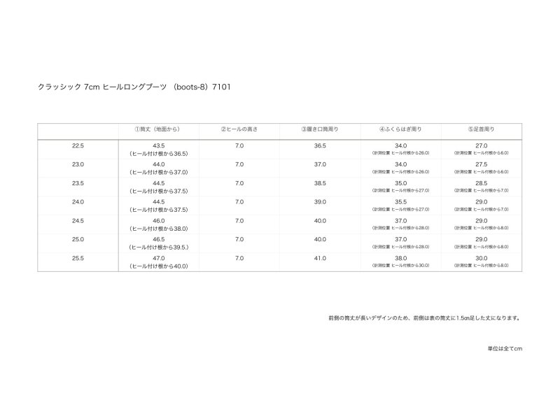 画像5: クラシック7cmヒールロングブーツ (5)