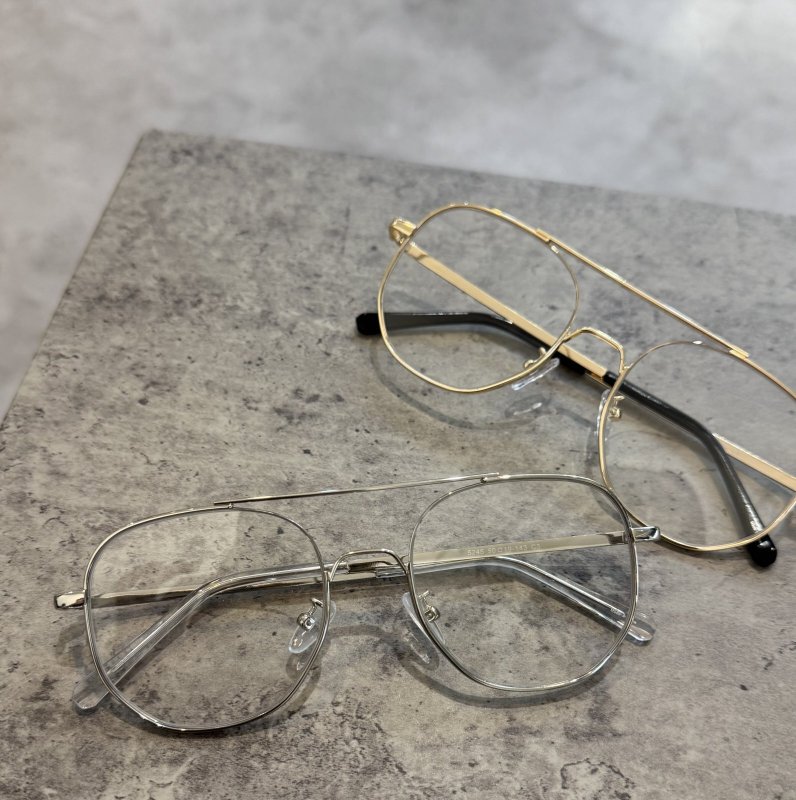 画像1: Metal Frame Square Sunglasses (1)